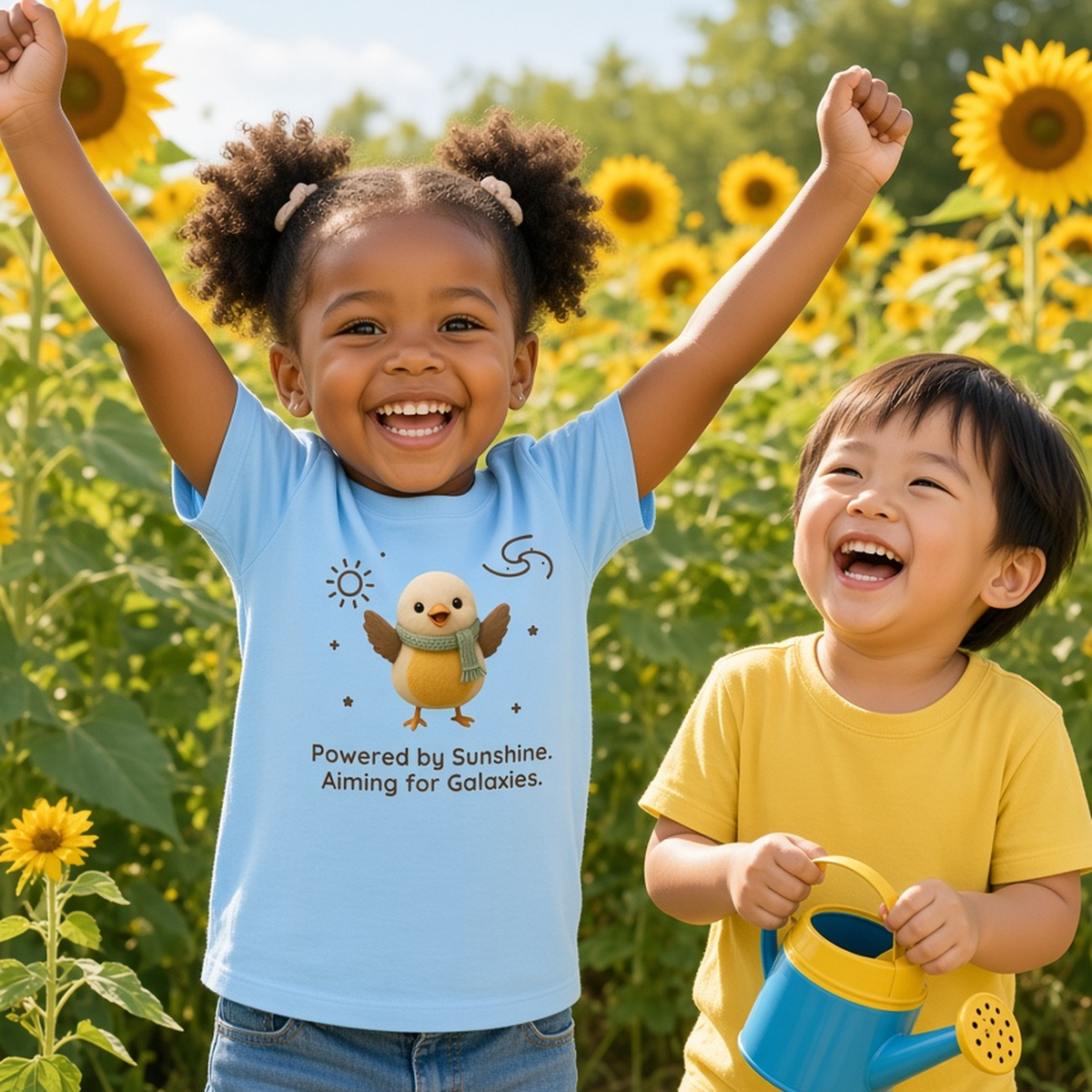 Powered by Sunshine Toddler Tee